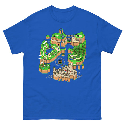 Dinosaur Land Map T-shirt